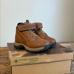 Toddler Brown Hiking Boots